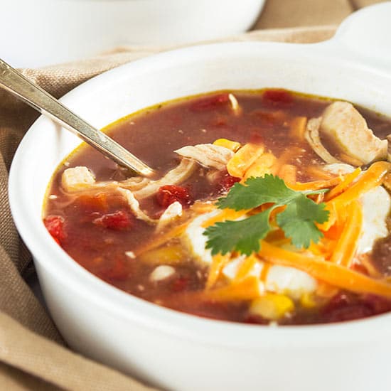 Minute Chicken Taco Soup: Quick, Healthy & Delicious Weeknight Meal