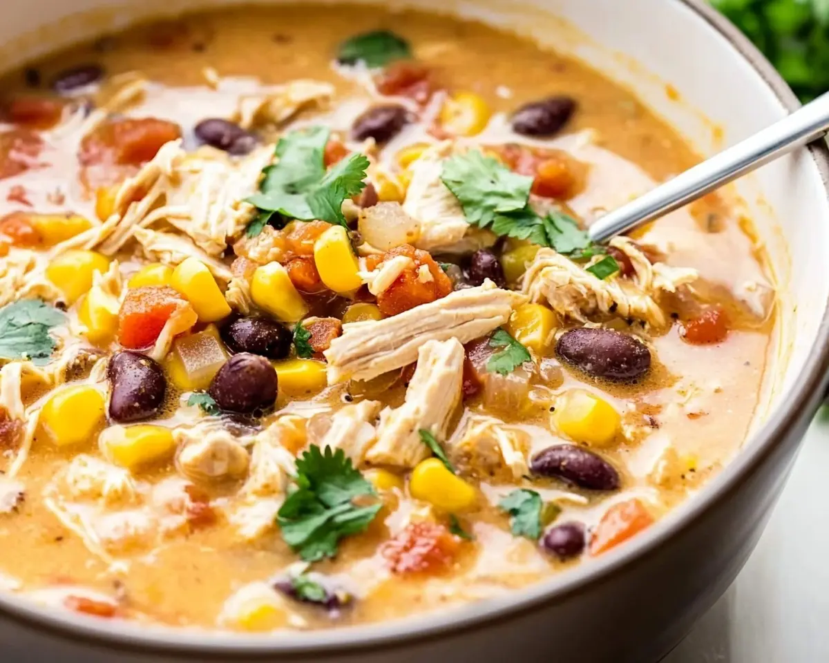 Shockingly Simple Chicken Taco Soup: Easy One-Pot Weeknight Wonder